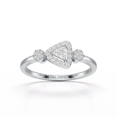 0.19 CT Simple Lab Grown Diamond Ring