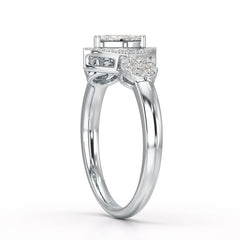 Marquise Cut 0.5 CT Lab Grown Diamond Ring