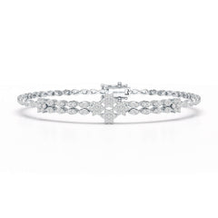 1.12 CT Classic Lab Diamond Designer Bracelet