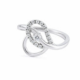 0.20 CT Elegant Lab Diamond Ring with Round Diamonds (Ready for Delivery)