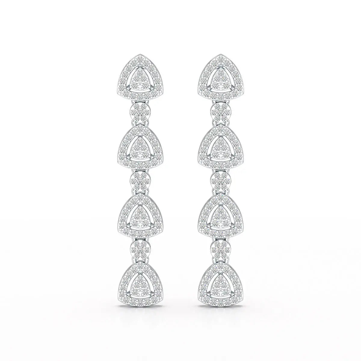 1.11 CT Lab Diamond Drop & Dangle Earring