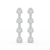 1.11 CT Lab Diamond Drop & Dangle Earring