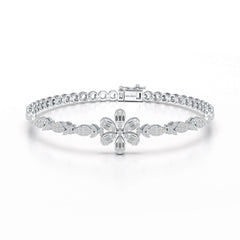 Baguette Cut 1.17 CT Lab Diamond Bracelet