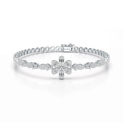 Baguette Cut 1.17 CT Lab Diamond Bracelet