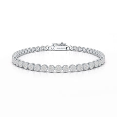 1.29 CT 18KT Lab Diamond Tennis Bracelet