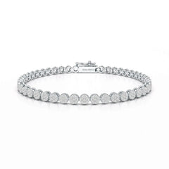 1.29 CT 18KT Lab Diamond Tennis Bracelet