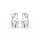 1.38 CT Lab Diamond Stud Earrings Jama Jewels