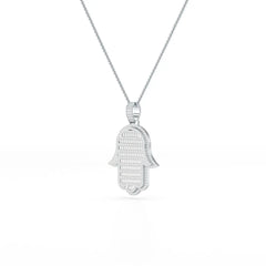 1.5 CT Baguette Straight Cut Lab Diamond Pendant