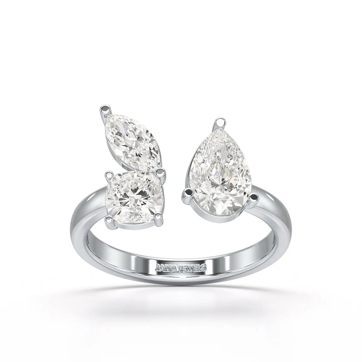 1.8 CT Lab Diamond Multi Shape Ring