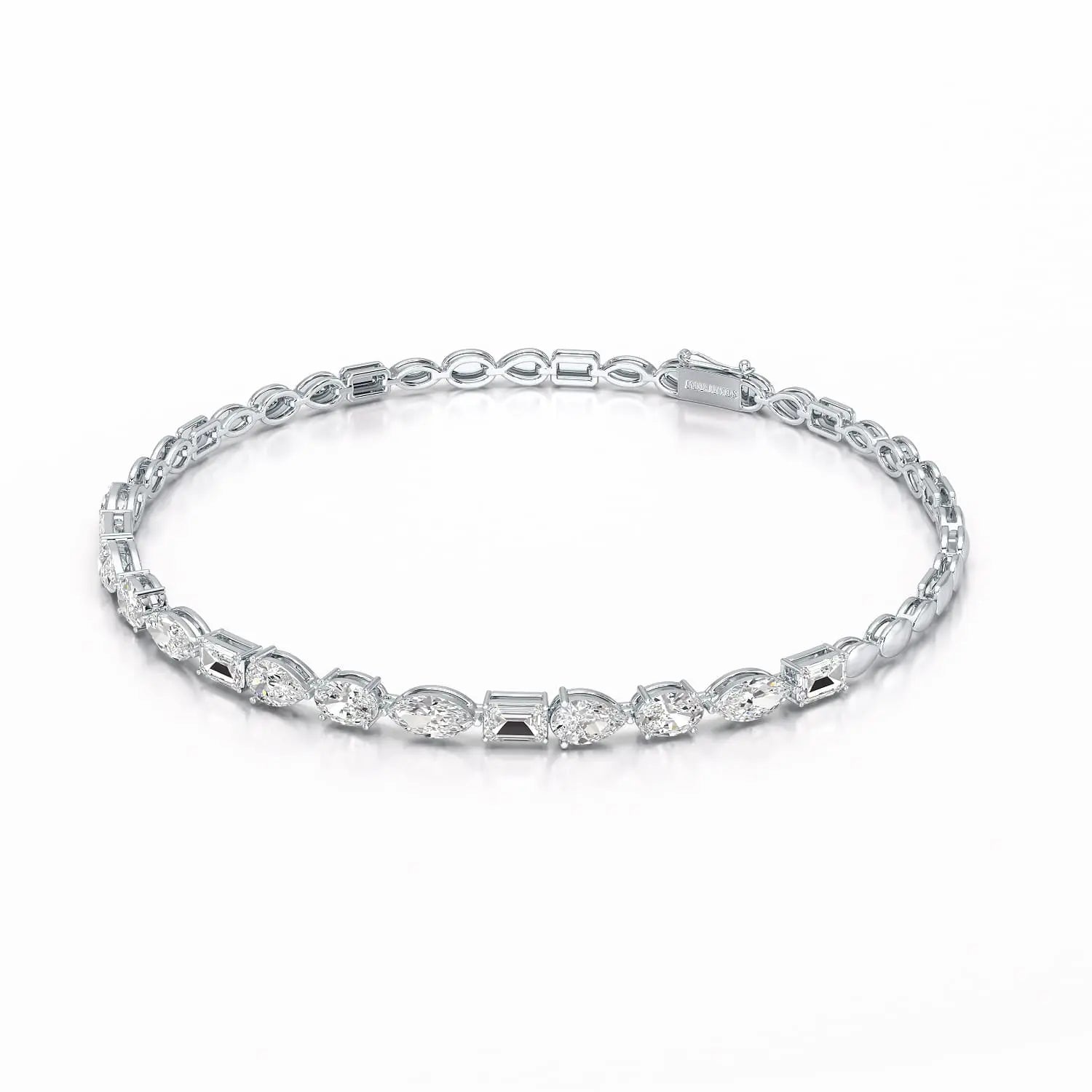 2.23 CT Multi Shape Simple Wear Bracelet