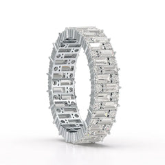 2.31 CT Baguette Cut Classic Lab Diamond Ring