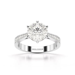 2.48 CT Lab Diamond Solitaire Ring