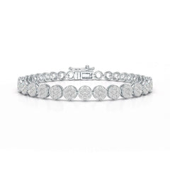 2.49 CT 18KT Lab Diamond Women's Bracelet