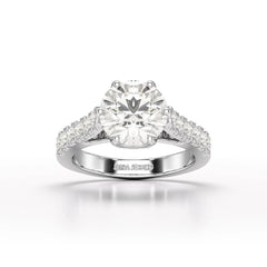 3.62 Carat Lab Diamond Engagement Ring - Jama Jewels