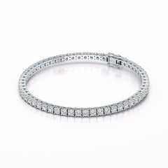 5.5 CT Round cut Lab Diamond Tennis Bracelet