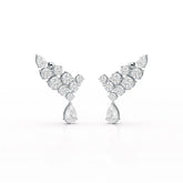 5.8 CT Lab Diamond Dangle Earrings