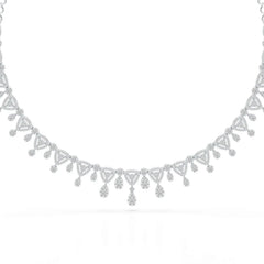 5 CT Lab Grown Diamond Bridal Necklace