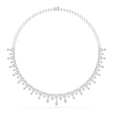 5 CT Lab Grown Diamond Bridal Necklace