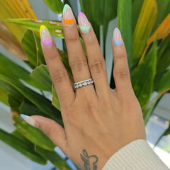 0.75 CT Lab Diamond Stack Ring (Ready for Delivery)