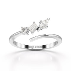0.2 CT Multi Shape Lab Diamond Ring