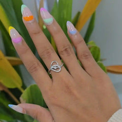 0.20 CT Elegant Lab Diamond Ring with Round Diamonds (Ready for Delivery)