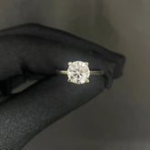 2 CT Round Shape Lab Diamond Ring (Ready for Delivery) Jama Jewels