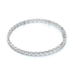5.10 CT Pear Cut Diamond Tennis Bracelet Jama Jewels