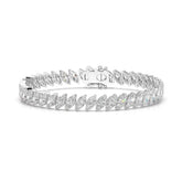 9.60 CT Marquise Cut Diamond Bezel Tennis Bracelet Jama Jewels