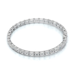 12.25 CT Emerald Cut Diamond Tennis Bracelet Jama Jewels