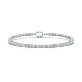 3.85 CT Emerald Cut Diamond Tennis Bracelet Jama Jewels
