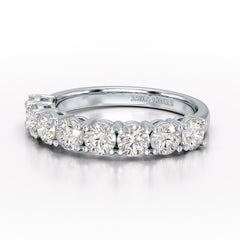 1.84 CT Round Cut Lab Diamonds White Engagement Ring - Jama Jewels