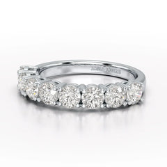 1.84 CT Round Cut Lab Diamonds White Engagement Ring - Jama Jewels