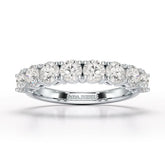1.84 CT Round Cut Lab Diamonds White Engagement Ring - Jama Jewels