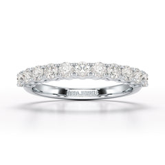 0.8 CT Classic Round Lab Diamonds Engagement Ring - Jama Jewels