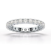 1.75 CT Full Classic Round Lab Diamonds Engagement Ring - Jama Jewels