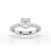 1.36 CT Round Cut Lab Grown Diamond Ring Jama Jewels