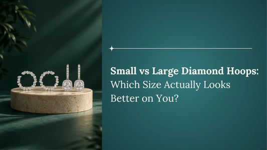Small vs Large Diamond Hoops: Which Size Actually Looks Better on You?