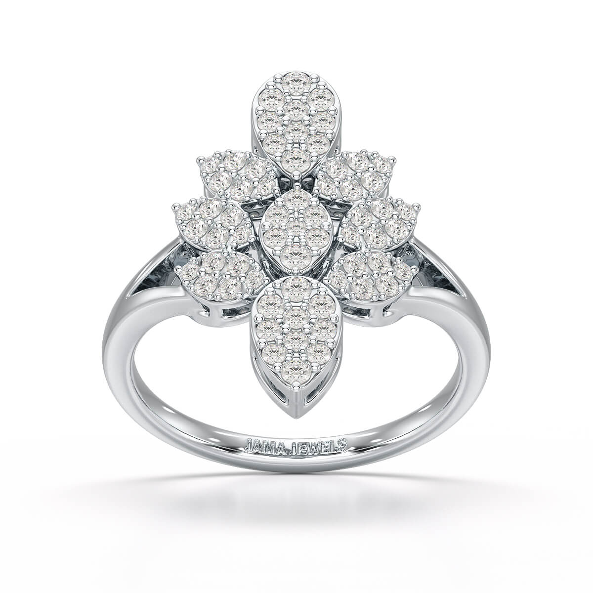 Lab Grown Diamond 0.57 CT Ring