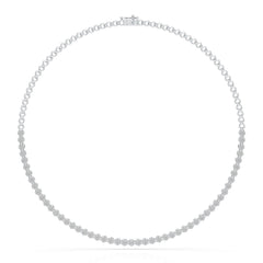 3.8 CT Lab Diamond Tennis Necklace