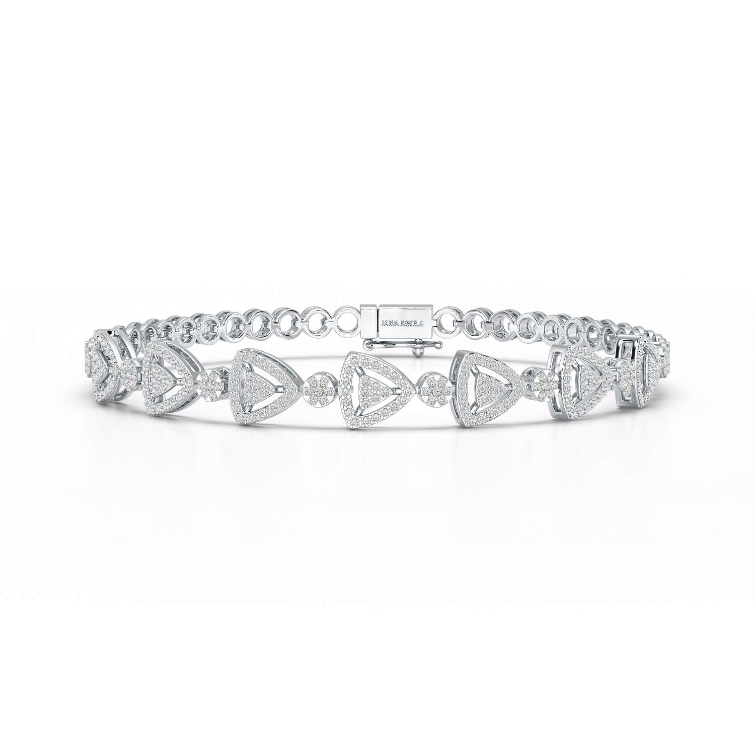 1.14 CT 18KT Lab Diamond Classic Women's Bracelet