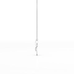 1.6 CT Lab Diamond Round Cut Chain Pendant