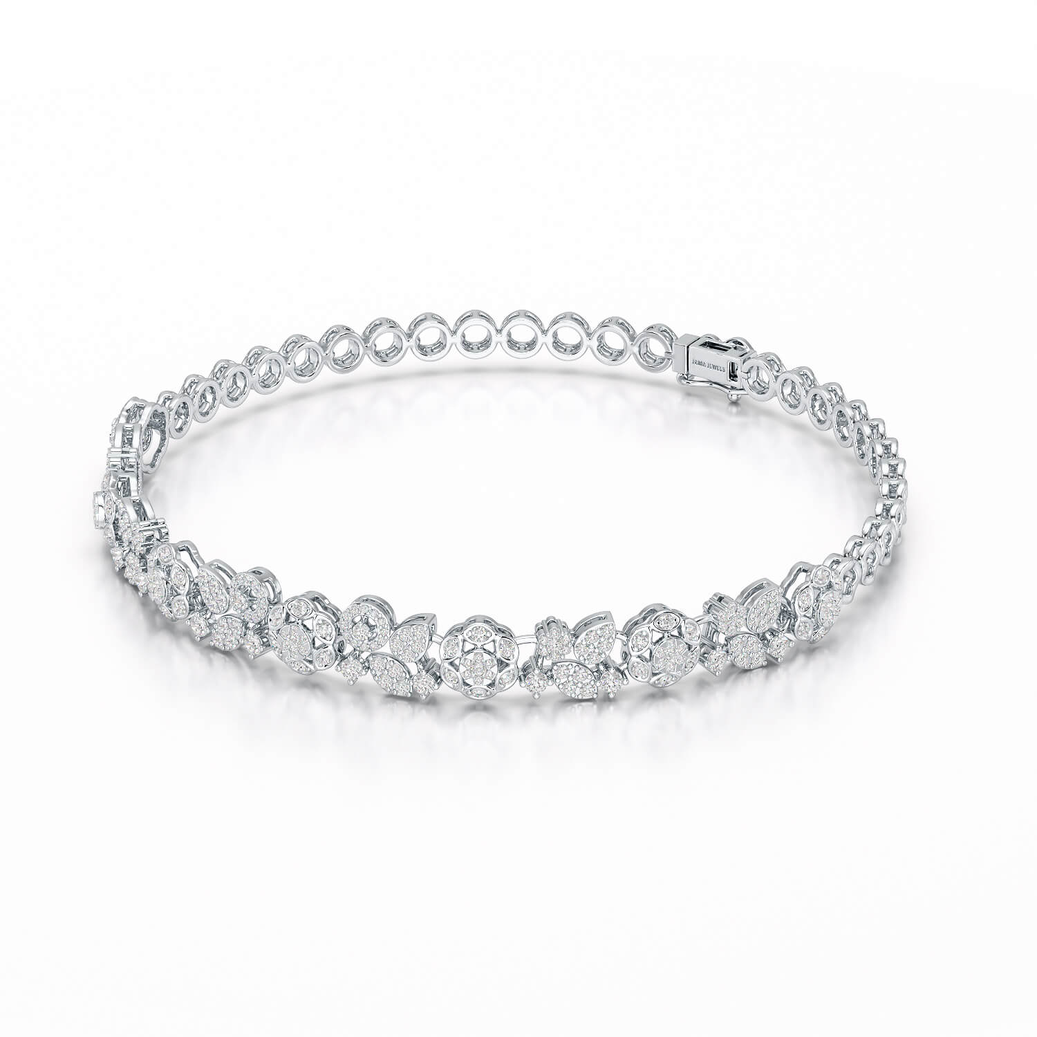 1.73 CT Lab Diamond Classic Women's Bracelet