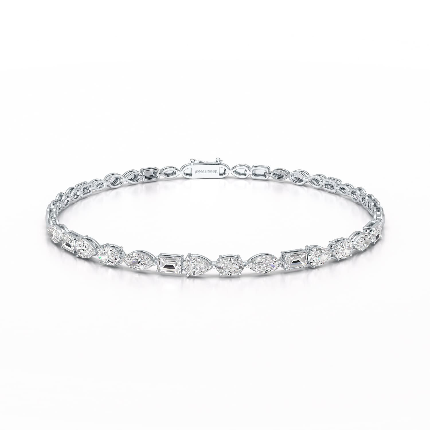 2.23 CT Multi Shape Simple Wear Bracelet