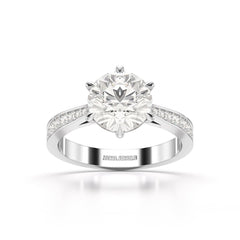 2.48 CT Lab Diamond Solitaire Ring