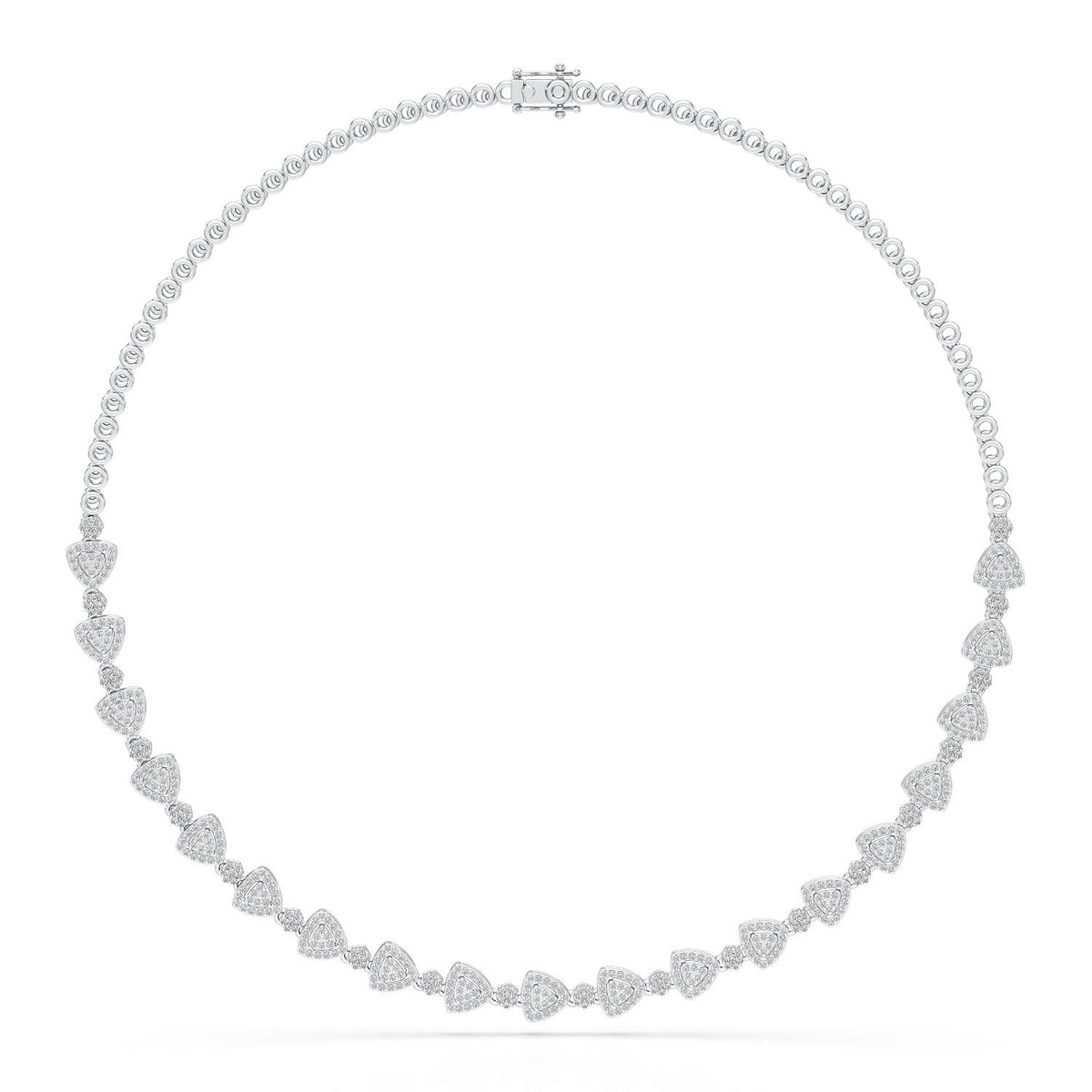 2.66 Carat Lab Grown Diamond Necklace