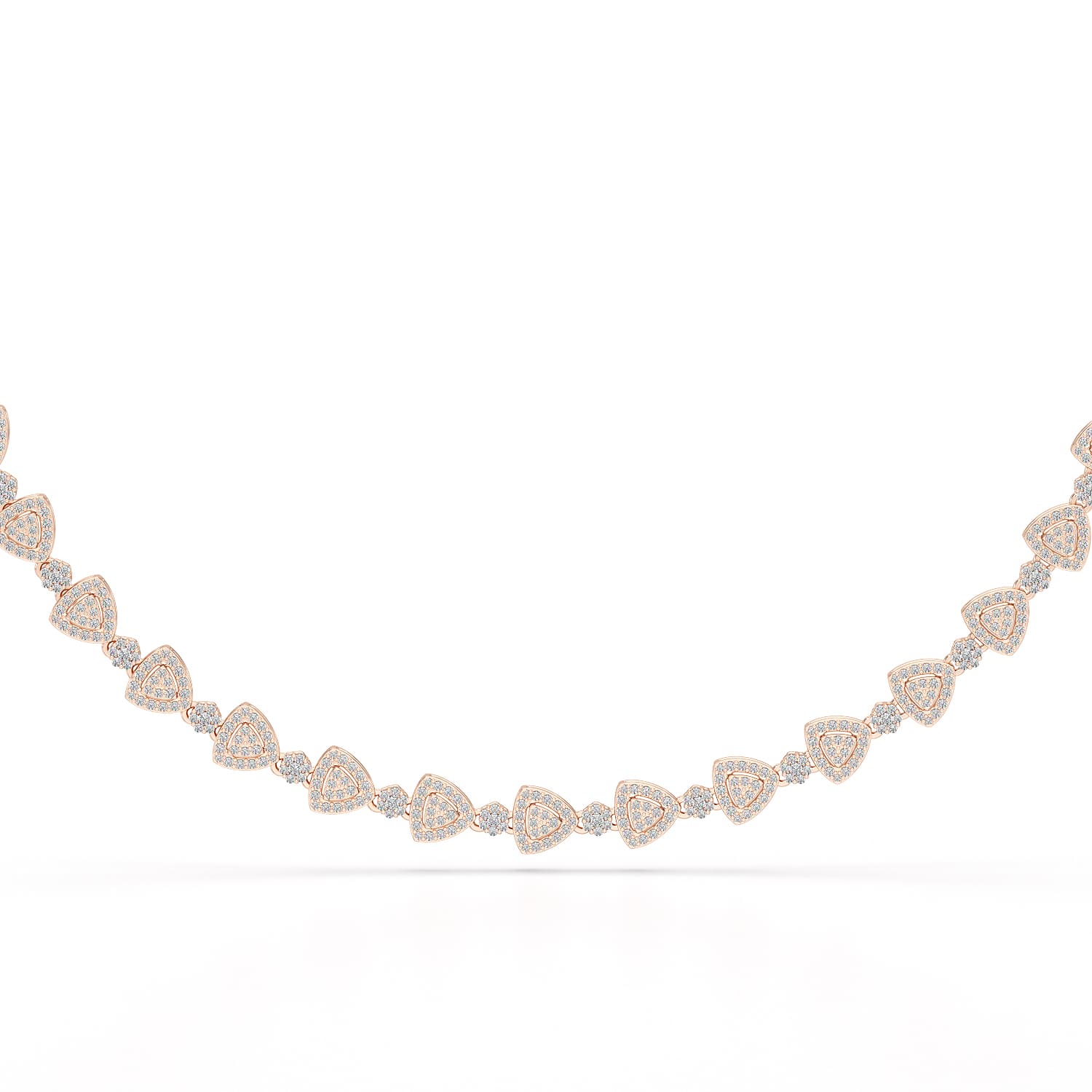2.66 Carat Lab Grown Diamond Necklace
