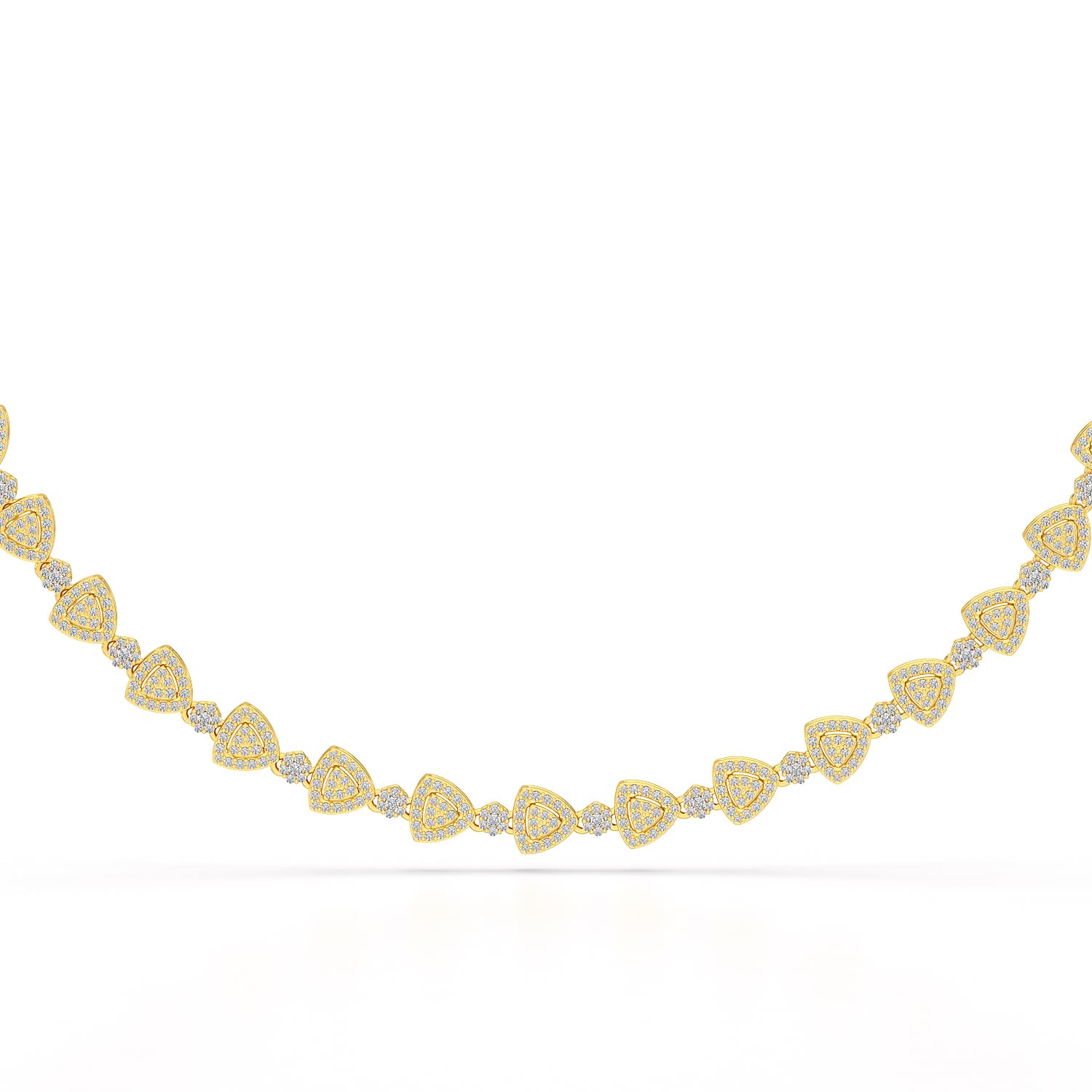 2.66 Carat Lab Grown Diamond Necklace