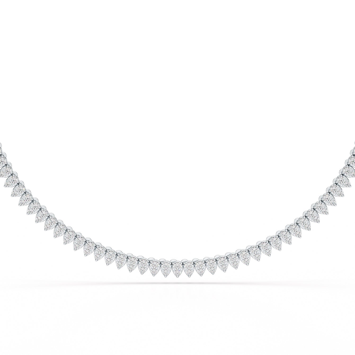Classic Lab Diamond 4.62 Carat Tennis Necklace