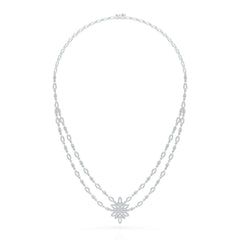 Layered Lab Grown Diamond 3.74 CT Necklace