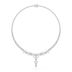 3.85 CT Lab Grown Diamond Drop Necklace